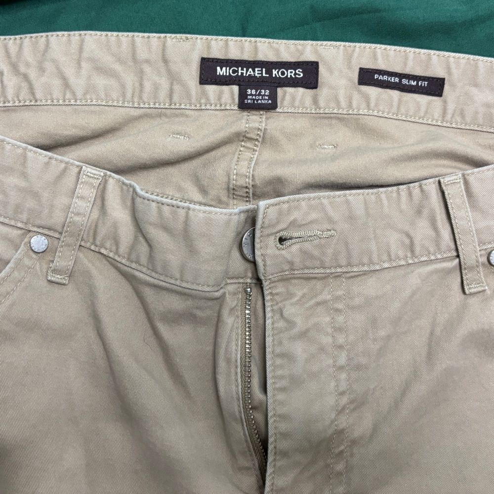 Michael Kors Men’s slim fit khakis